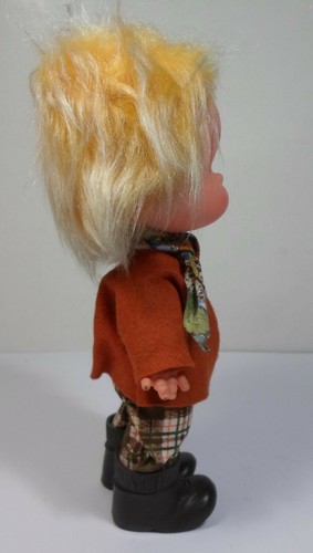 FIBA VTG 70's ITALY 9'' BLOND BOY DOLL w/ CLOTHES - Picture 6 of 12