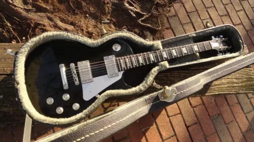 Gibson Les Paul Studio Limited Edition Platinum 2004 Ebony Black