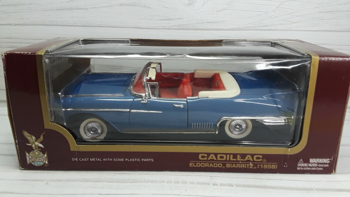Road Legends 1958 Cadillac Eldorado Biarritz 1:18 Scale
