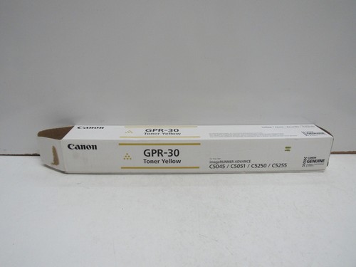 GENUINE CANON GPR-30 (2801B003) YELLOW TONER