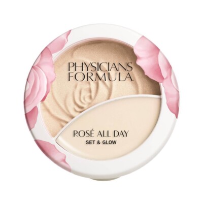 Lot Of 3 Physicians Formula Rose All Day Set & Glow Luminous Light .29oz 1711499