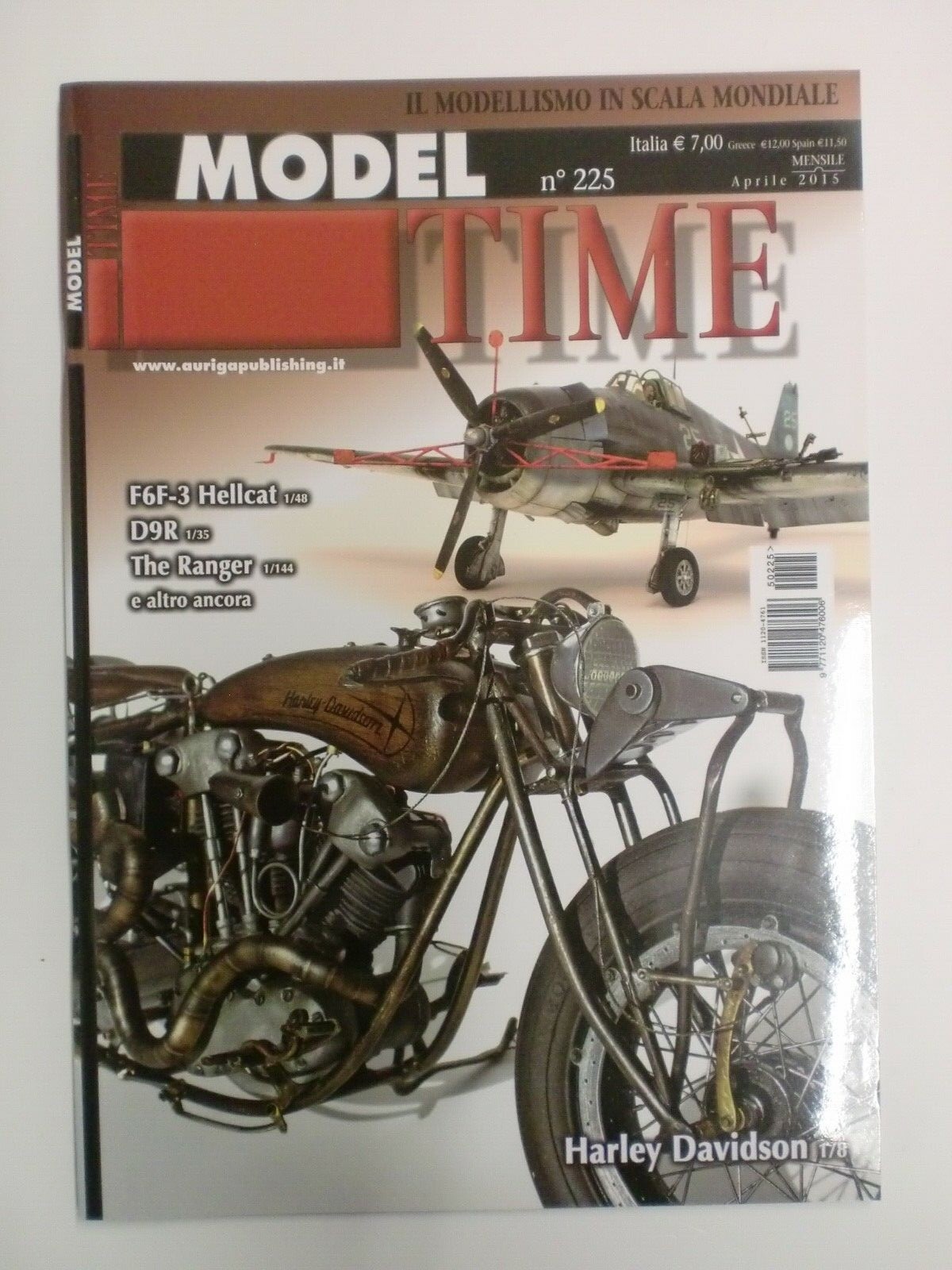 MODEL TIME n° 225 - Rivista di modellismo Aprile 2015
