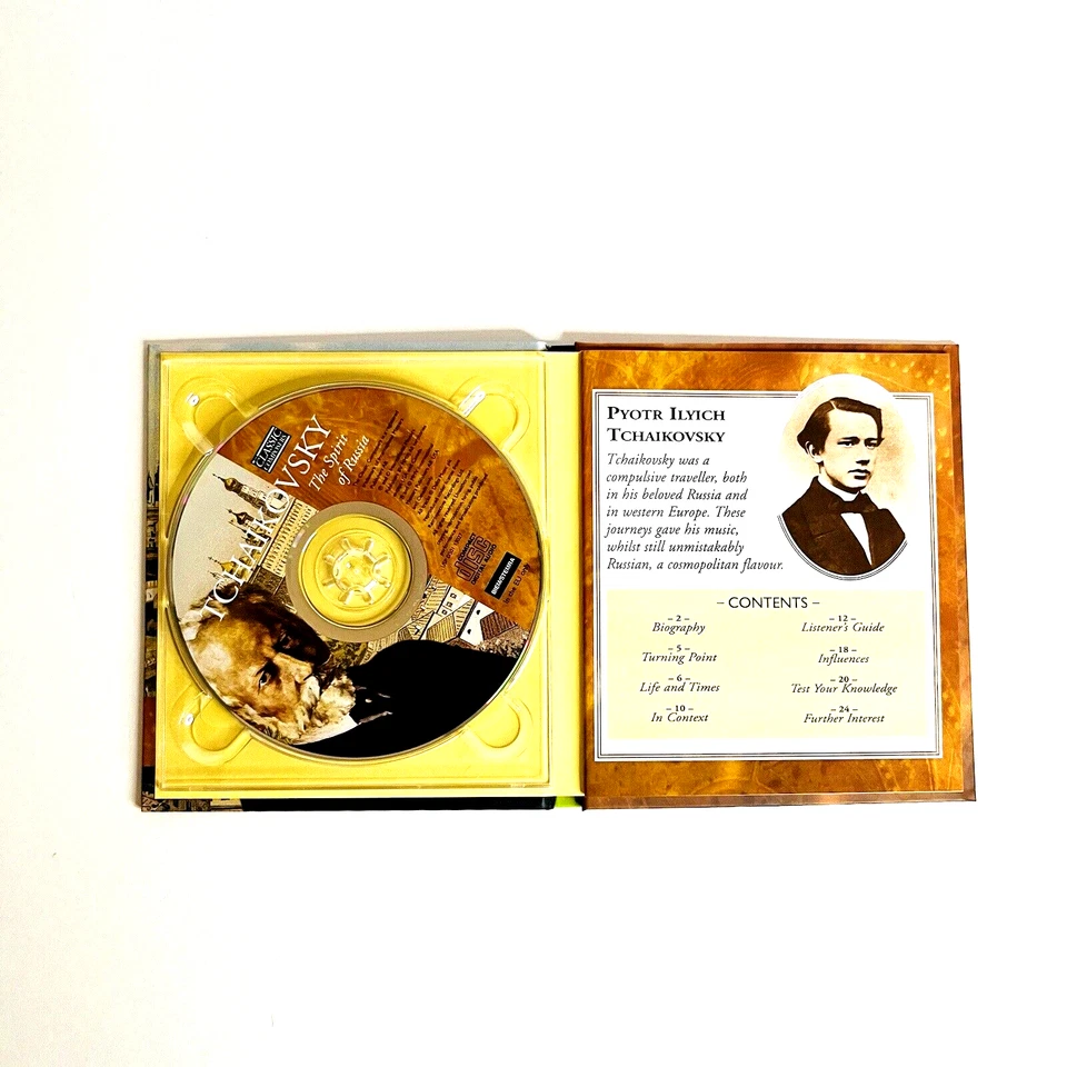 Pyotr Ilyich Tchaikovsky The Spirit of Russia CD Music with Booklet Foto 3 de 4