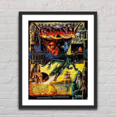 Cadash Sega Genesis Glossy Poster Print 18'' x 24'' G0366
