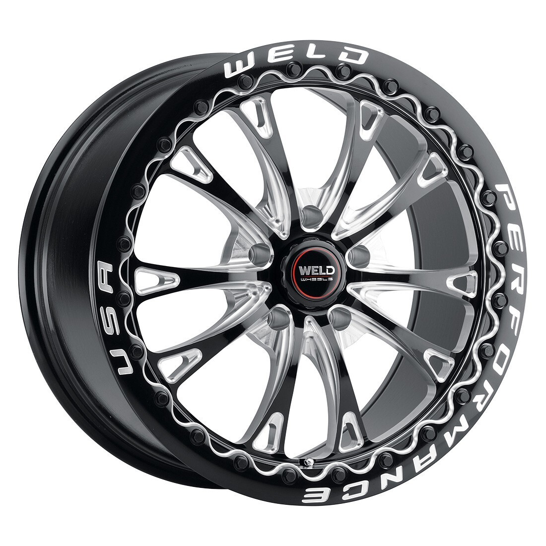 Weld Racing 18x10.5 Belmont S908 Wheel Gloss Black 5x4.75 / 5x120