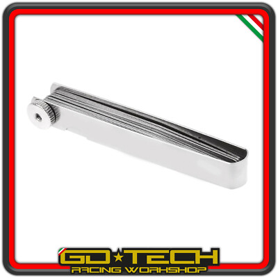 Spessimetro PIMALDAUM 20 Lame - 0,05-1,00 Mm, Acciaio Al Manganese, Conforme DIN 2275 - Foto 8