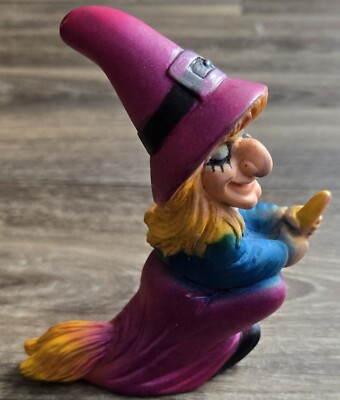 Vinilos Romay Mexico Flying Witch Figure Halloween Vintage Rare 70s