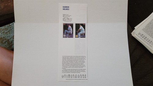 Steve Hosey & Darren Holmes 1993 Baseball Publication International - 第 2/2 張圖片