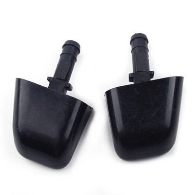 Pair Headlight Headlamp Washer Jet Nozzle Sprayer Fit For Nissan X-Trail T31