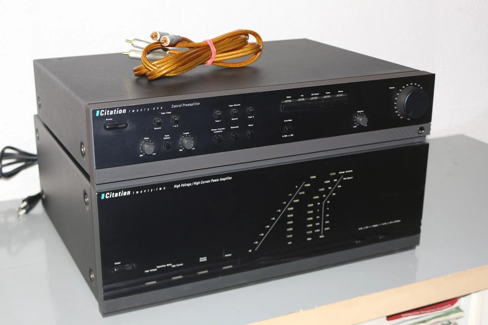 Harman Kardon Citation 21 Vorverstärker Preamp Citation 22 Endstufe Poweramp - Bild 2 von 4
