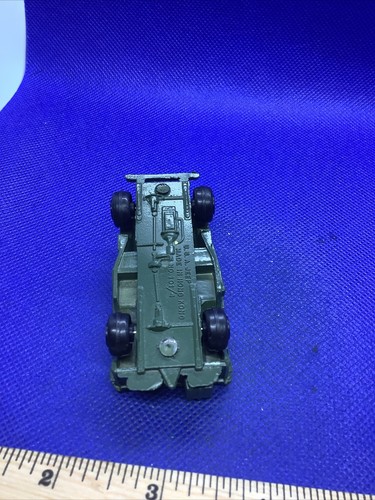 USA Jeep No.101/4 Diecast Metal Model #1 1/64 Scale Hong Kong - Picture 4 of 4