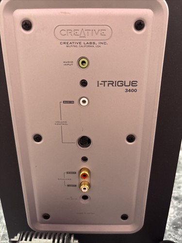 Creative Labs I-trigue 3400 Subwoofer And Power Cord Only - Picture 2 of 5