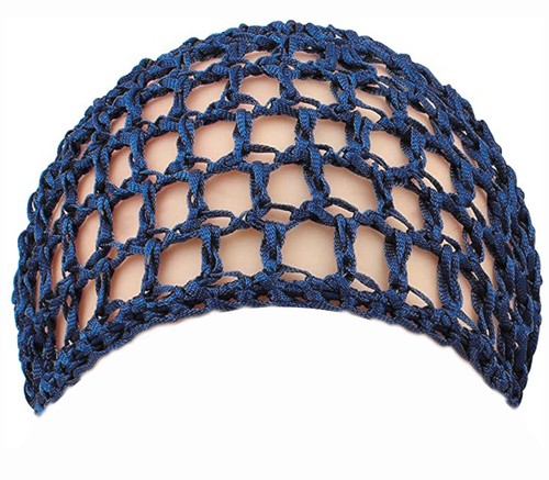 Mesh Crochet Hair Net Rayon Knit Snood Hat Thick Short Women Hairnet Snoods - Picture 10 of 15