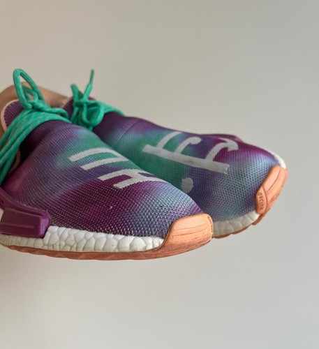 Pharrell Adidas NMD Human Race Trail Holi Festival Sneakers - Picture 5 of 16