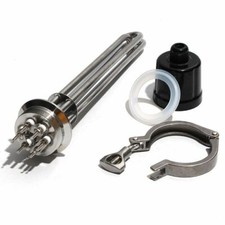2 Tri Clamp Heating Element SUS304 64mm Flang...
