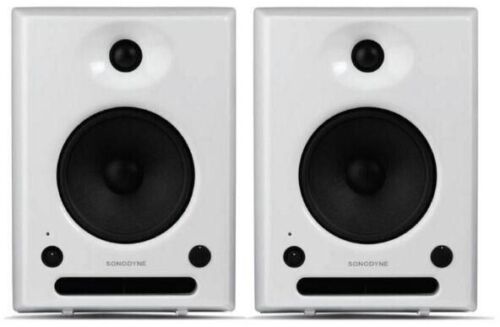 Sonodyne SRP 204 Active Bookshelf Speakers (Pair)WHITE - Picture 1 of 3