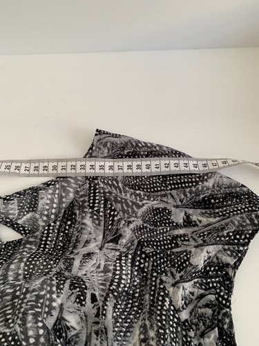 Just Jeans Top Womens Size 8/XS Floral Sheer Short Sleeve Blouse - Picture 4 of 6