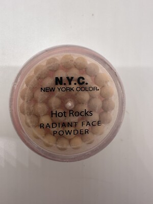 NYC New York Color Hot Rocks Radiant Face Powder Pearls- MOONLIGHT -0067-04 NEW