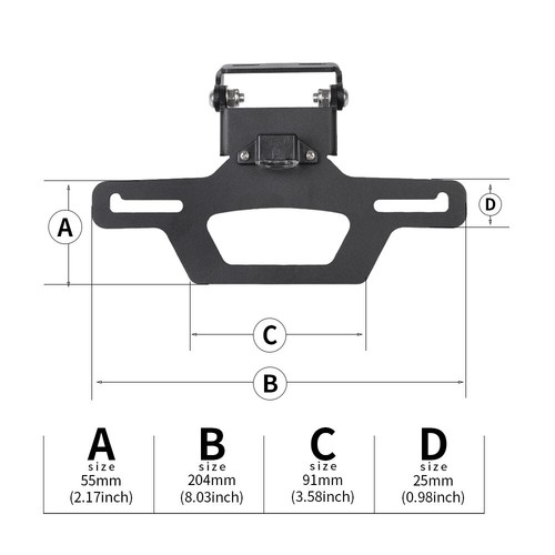 Kit eliminador guardabarros trasero ajustable para Suzuki GSX1300R Hayabusa 1300 2021-25 - Imagen 26 de 48