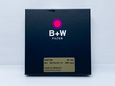 B+W 95mm Master Neutral Density 0.9 (3 Stop) MRC Nano 803M Glass Filter