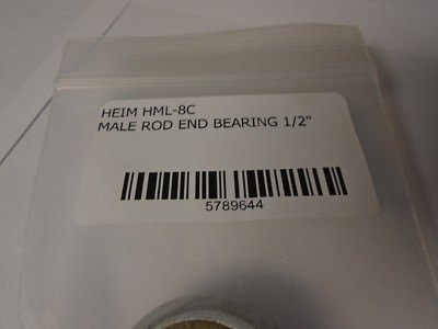 Heim - HML-8C , 1/2'' Bore, 1.25MM Thread Rod End Bearing