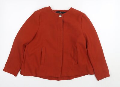 Zara Damen Jacke rot, S, geknöpft, Freizeit