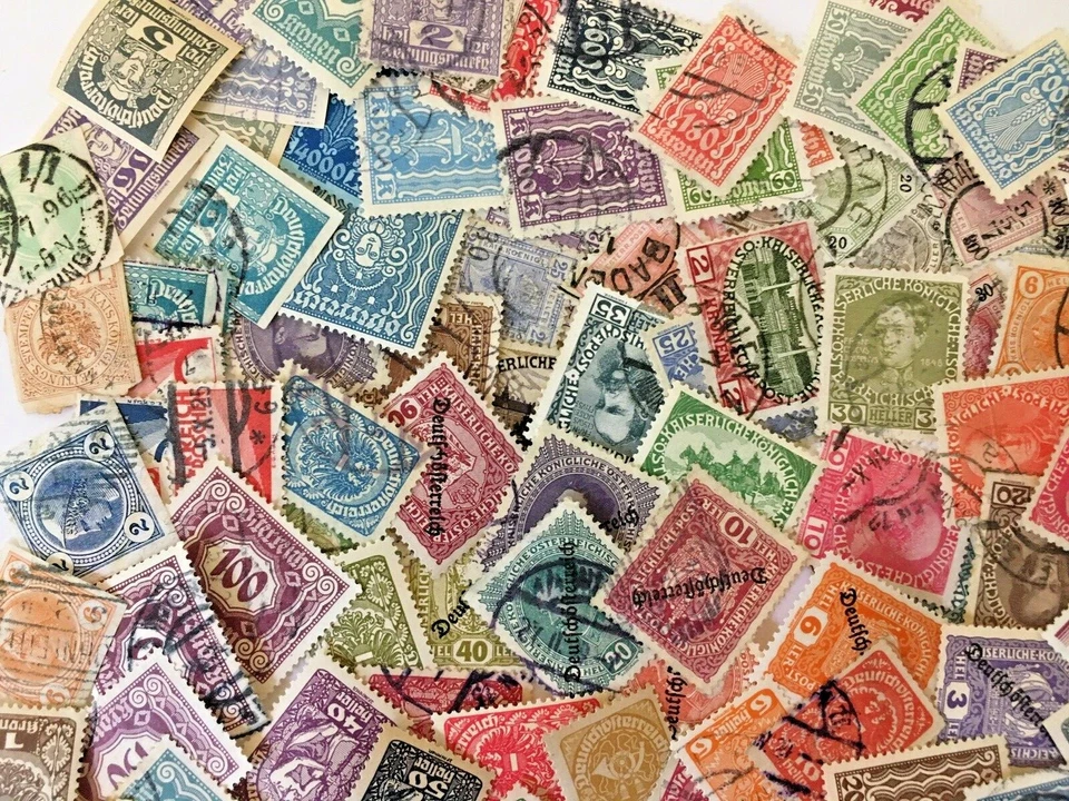 OLD AUSTRIA - 500 STAMPS before 1937, ALL DIFFERENT - Very Nice Collection! - Image 2 of 4