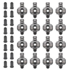 16x Roller Rocker Arm Self-aligning 1.5 Ratio 716 Stud For Chevy Sbc 350 Engine