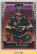 2021-22 O-Pee-Chee Platinum Sunset Mats Zuccarello #34 READ z6b