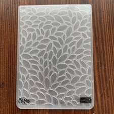 Stampin  Up PETAL BUTST Embossing Folder Floral Background Card Making Layers