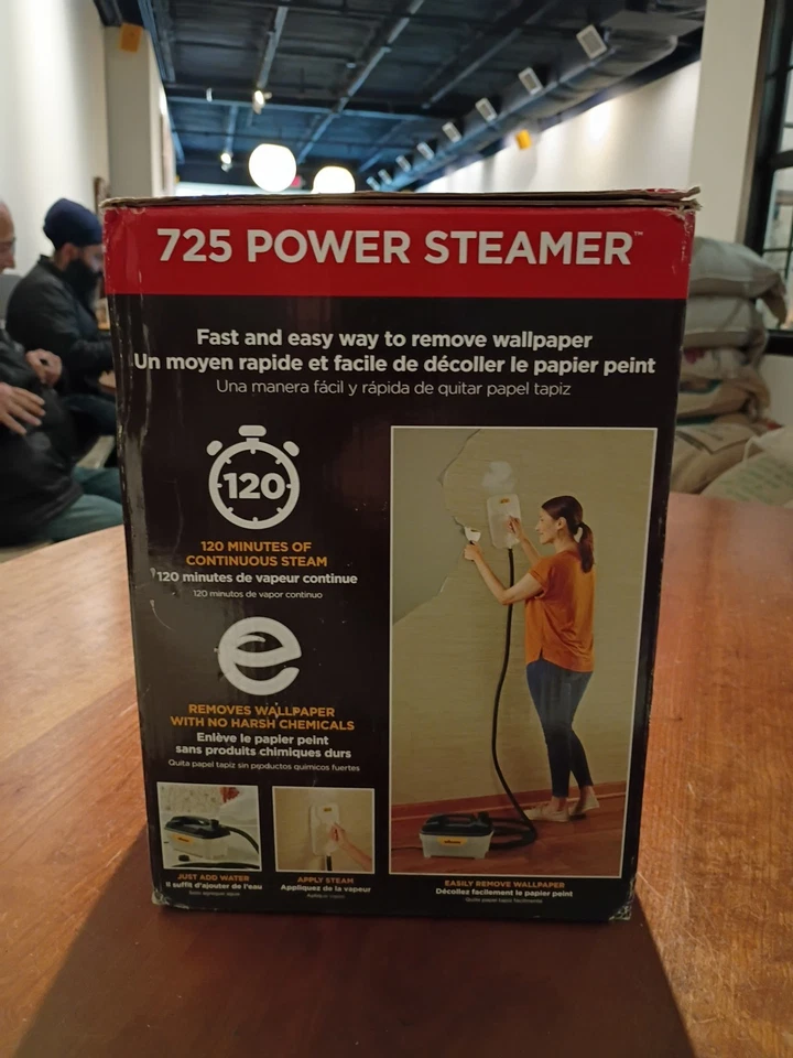 Vaporizador de papel tapiz Wagner 725 Power Steamer modelo 2418627 Foto 2 de 4