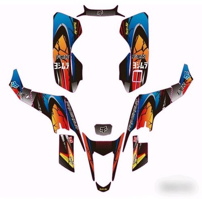 Suzuki LTZ 400 2003 - 2008 FOX Quad DEKOR DECAL KIT Aufkleber Verkleidung