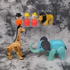 Fisher-Price Little People 991 Play Family Circus Train Animals & Extras Vintage