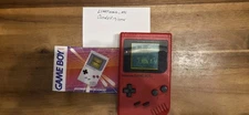 Nintendo Gameboy Red WORKING/TESTED