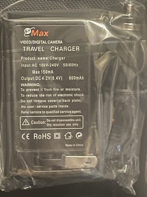GT Max Video Digital Camera Travel Charger Fits SOY F550/F750/ F960.