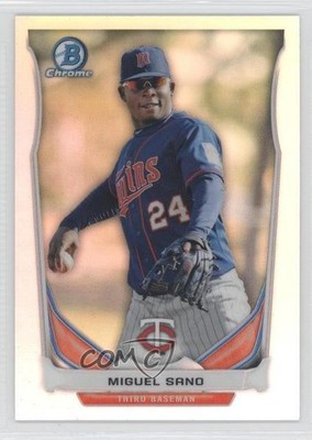 2014 Bowman Draft Top Prospects Chrome Refractor Miguel Sano #CTP-2 c8a