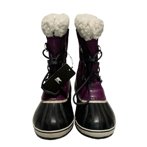NEW Sorel Yoot Pac Nylon Waterproof Boots Kids Size 5 Womens 7 - Snow Winter - Picture 2 of 5