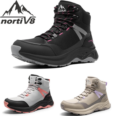 NORTIV 8 Women Hiking Boots Waterproof Lightweight Outdoor Trekking Camping