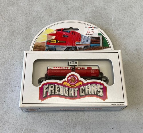 Bachmann Spur N Güterwagen #73661 Bakelit Kunststoff 1005 Chemiekesselwagen - Bild 1 von 12