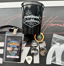 VIP Package Pre-Party Welcome To Casablanca KISS Kruise Vegas Souvenir Cup Poker