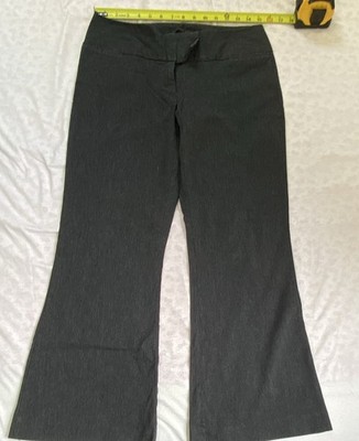 Vintage Express Design Studio Women's Gray Bootcut Stretch Dress Pants Size 6