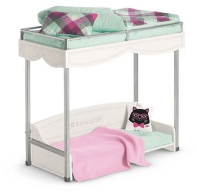 American Girl Bunk Bed & Bedding Truly Me New in box for 18  dolls Retired NIB