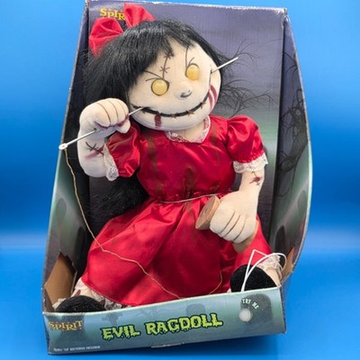 RARE Evil Rag Doll animatronic sold by Spirit Halloween DOES NOT MOVE