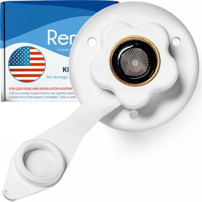 Renator RV Water Inlet Connection. RV City Water Inlet With Check Valve. Inle...