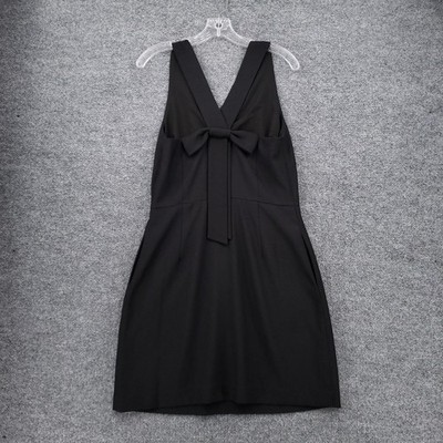 bow detail pleated a line mini dress in black Emine Bow Shoulder Ruffle Mini Dress Black main image 1