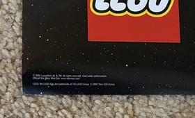 LEGO Star Wars: Attack of the Clones Special Edition 2002 Catalog and Poster!