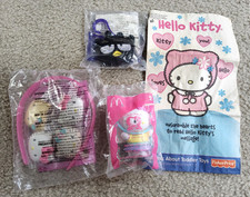 Vintage Sanrio Hello Kitty McDonald's Happy Meal Toy lot 2001 2002 2004 NIB