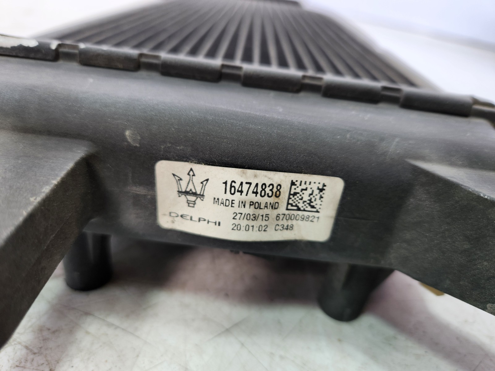 ✅ 14-17 OEM Maserati Ghibli M157 Front Center Lower Main Coolant Radiator