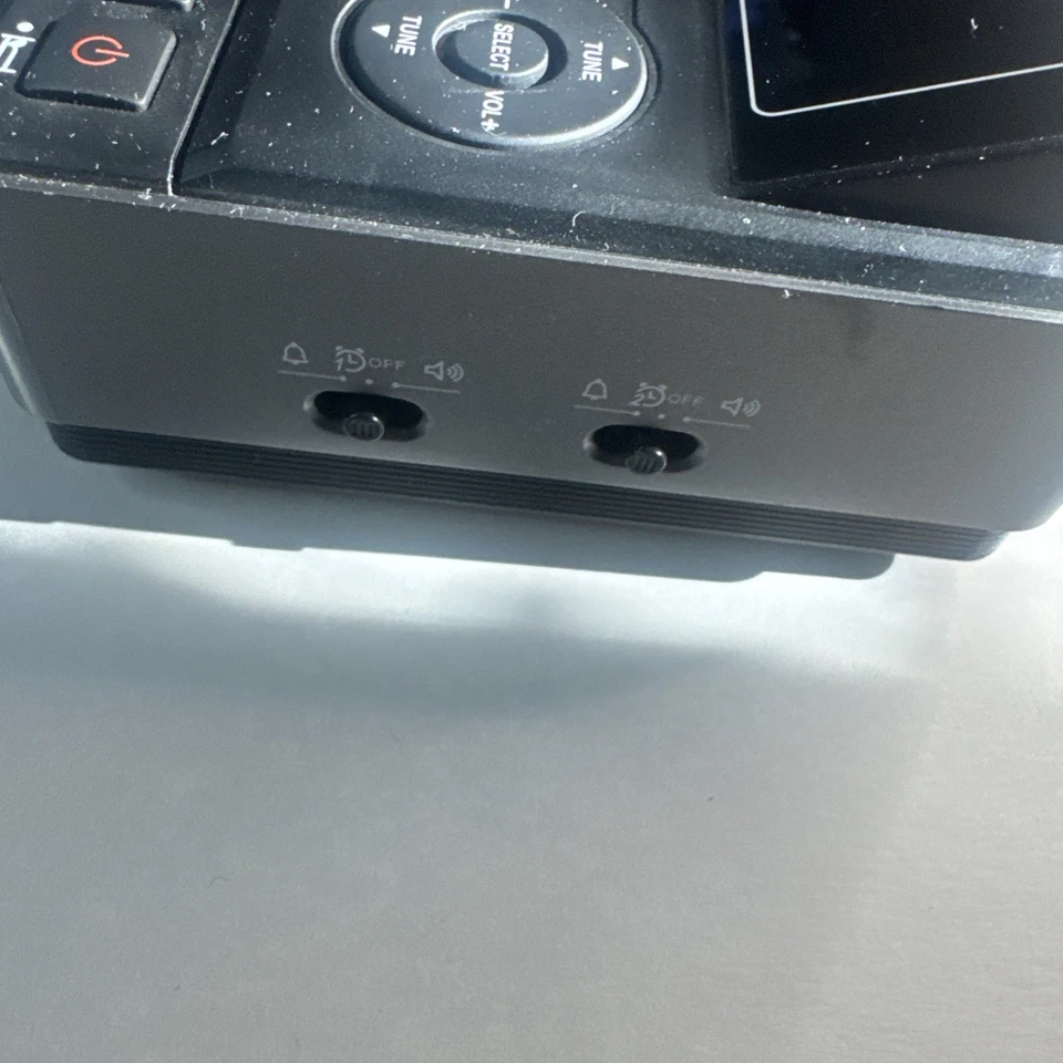 Sangean CL-100 NOAA Weather Alert Radio Public Alert SAME AM/FM Clock Tested - Image 4 of 4