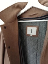 Stunning overcoat by Jasper Conran new /wool size XL in camel colourway 